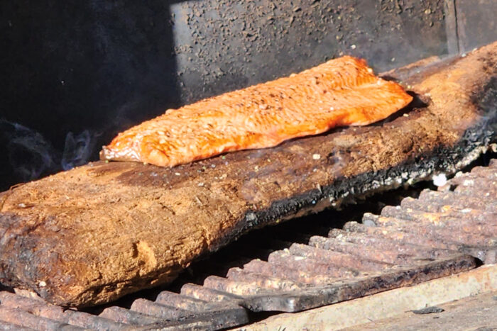 grilled sockeye salmon