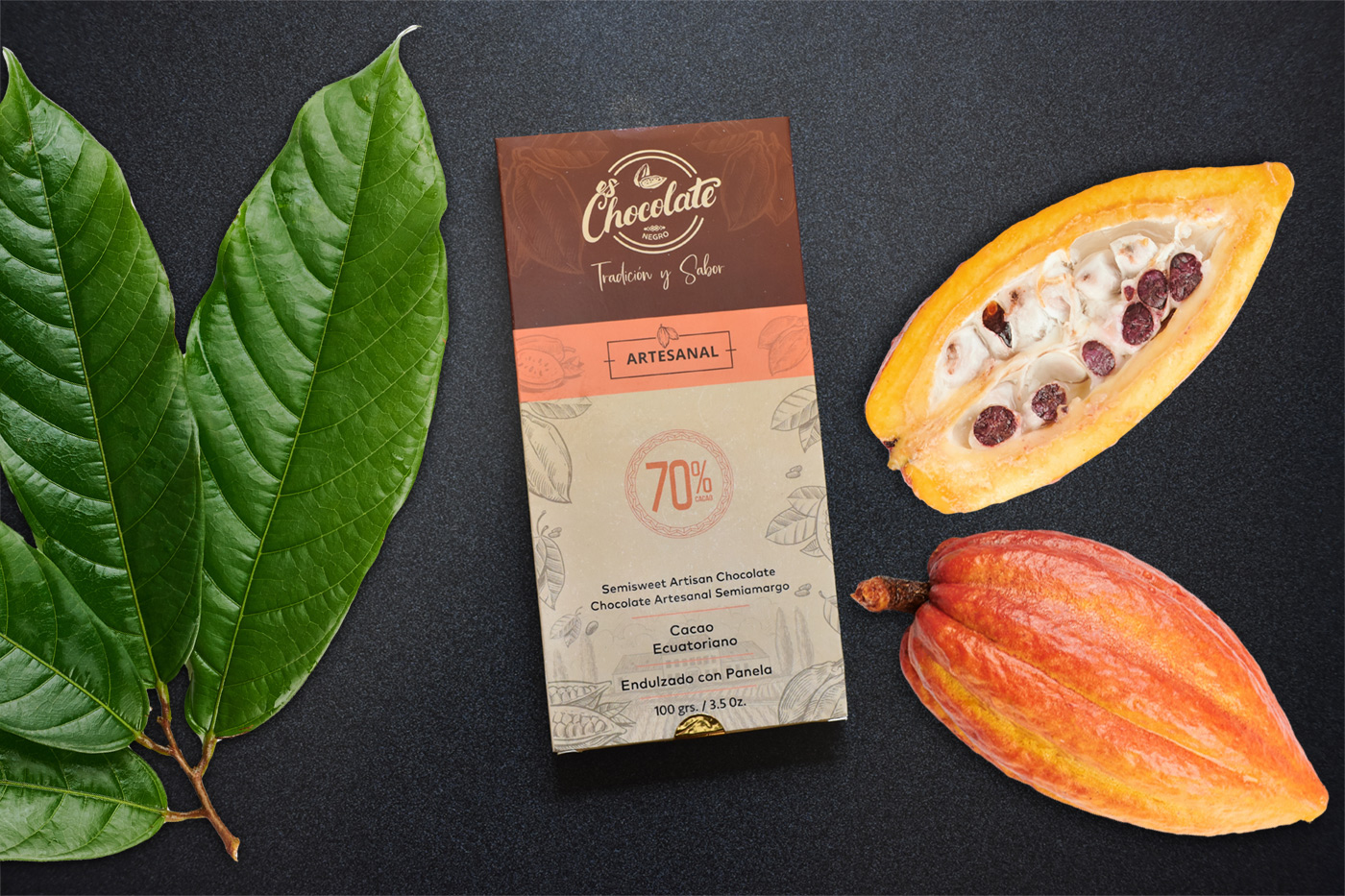 Artisanal Semisweet Chocolate, from Ecuador