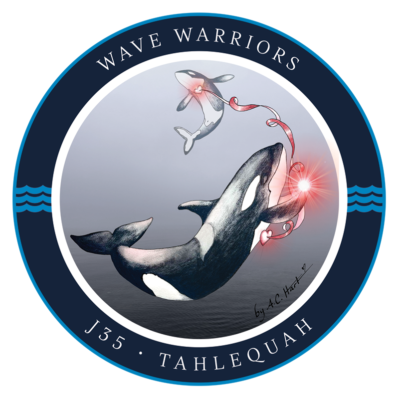 J35 Tahlequah a wave warrior